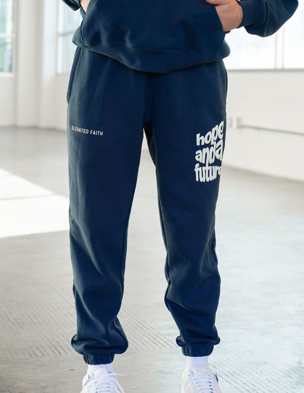 Elevated Faith Hope and a Future Unisex Sweatpant
