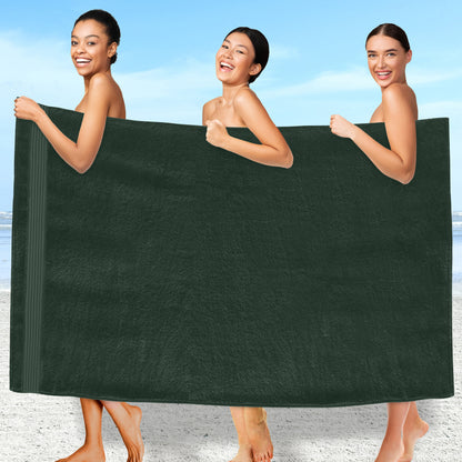Elegant Comfort 1 Piece Premium Turkish Cotton Oversized Bath Sheet Towel 40 x 80 Inch