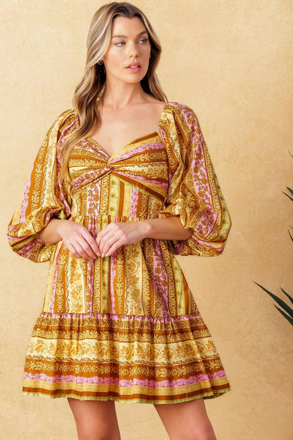 All My Pride Woven Mini Dress