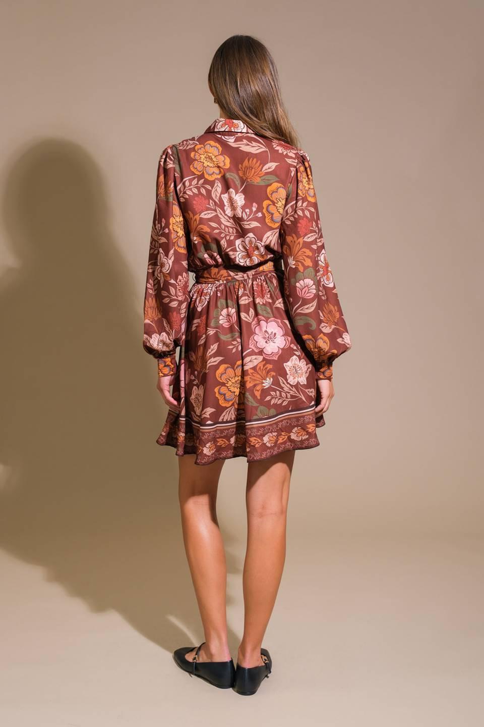 Desert Dawn Woven Mini Dress