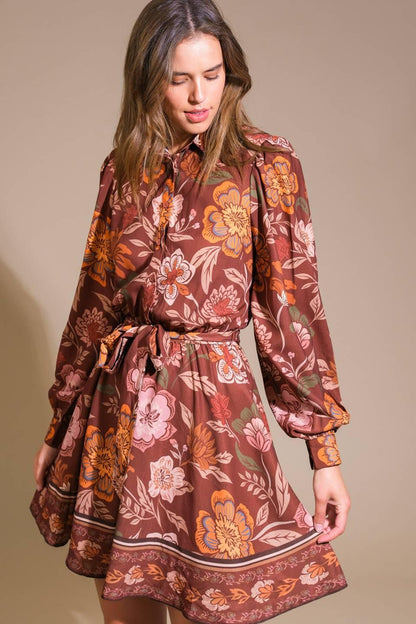 Desert Dawn Woven Mini Dress