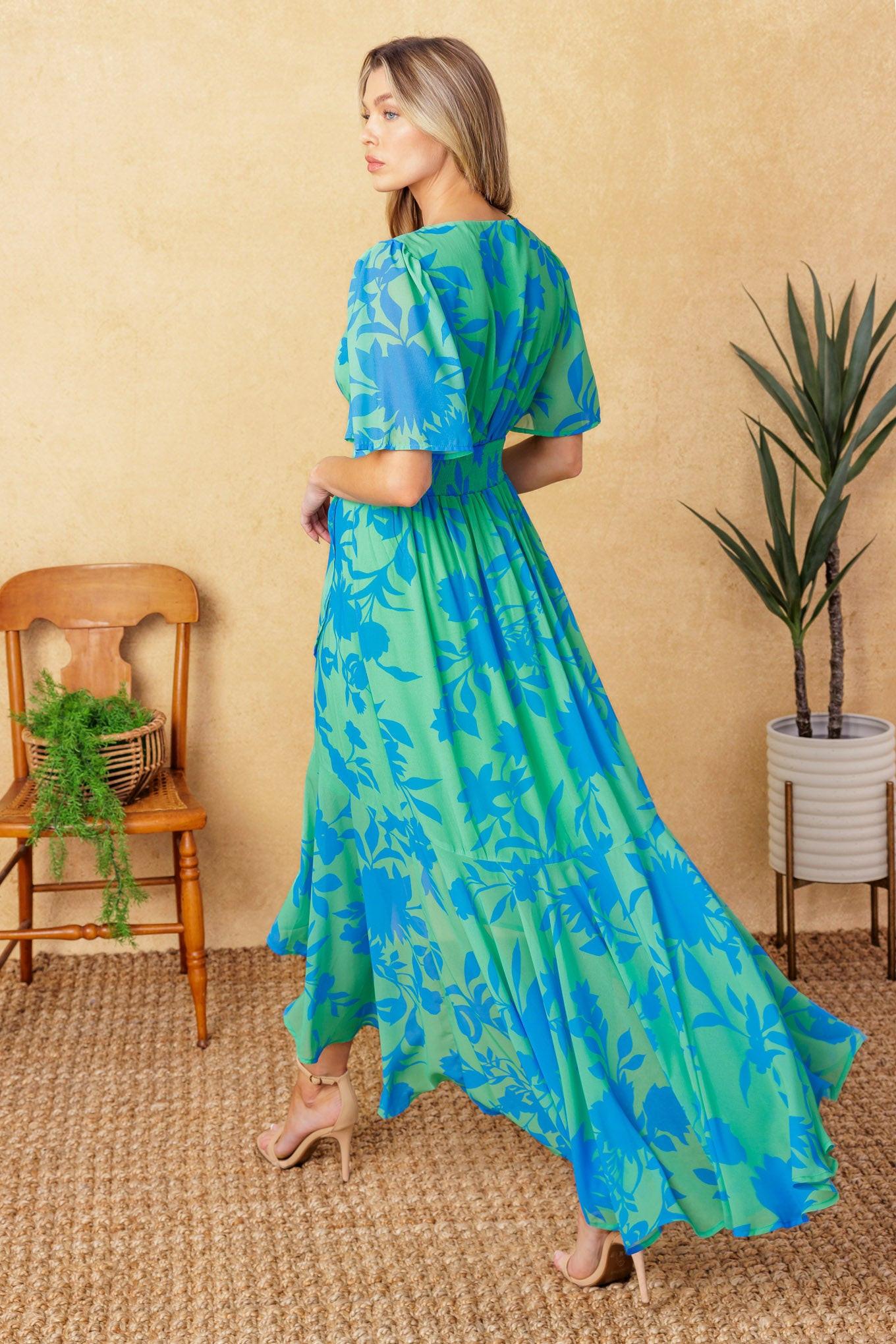 Forever Daydreaming Woven Midi Dress