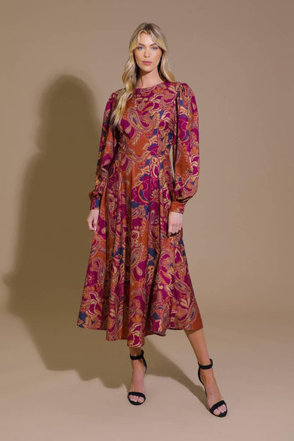 Forevermore Woven Midi Dress