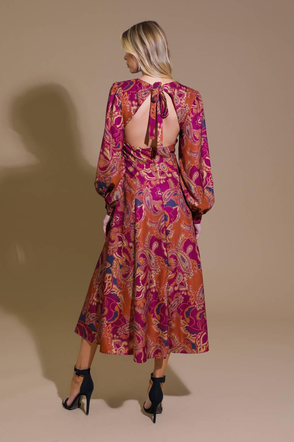 Forevermore Woven Midi Dress