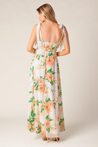 A Perfect Match Woven Maxi Dress