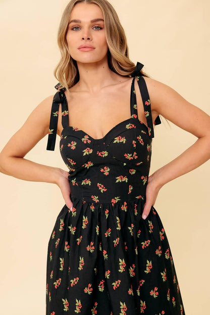 Enchanting Moments Woven Mdi Dress
