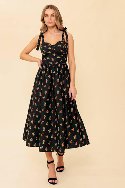 Enchanting Moments Woven Mdi Dress