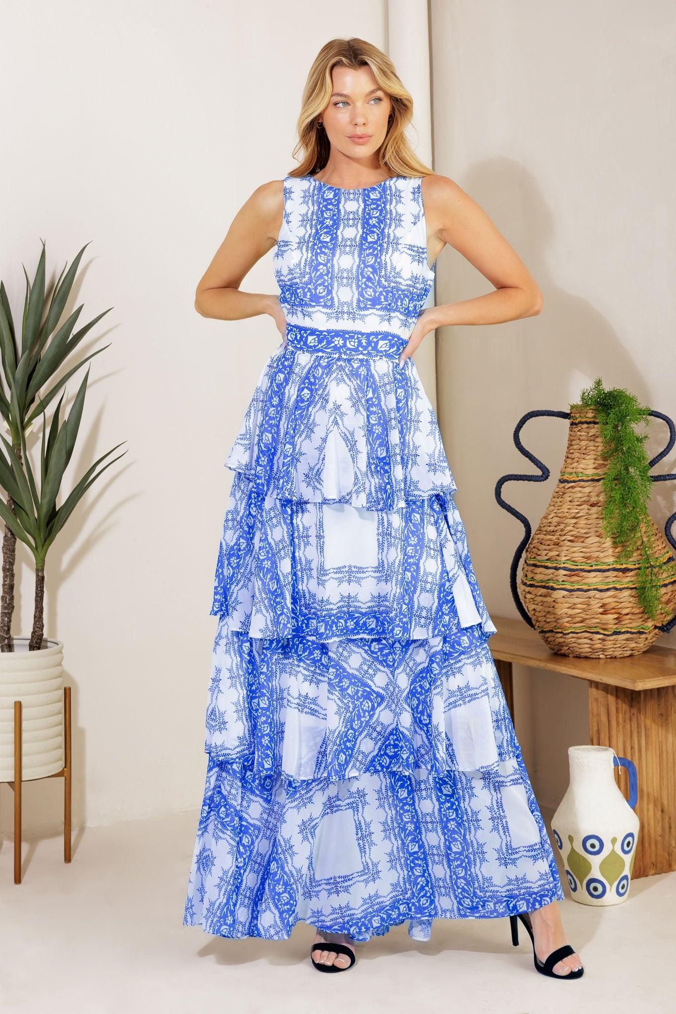 Dream of the Fleet Woven Maxi Dress