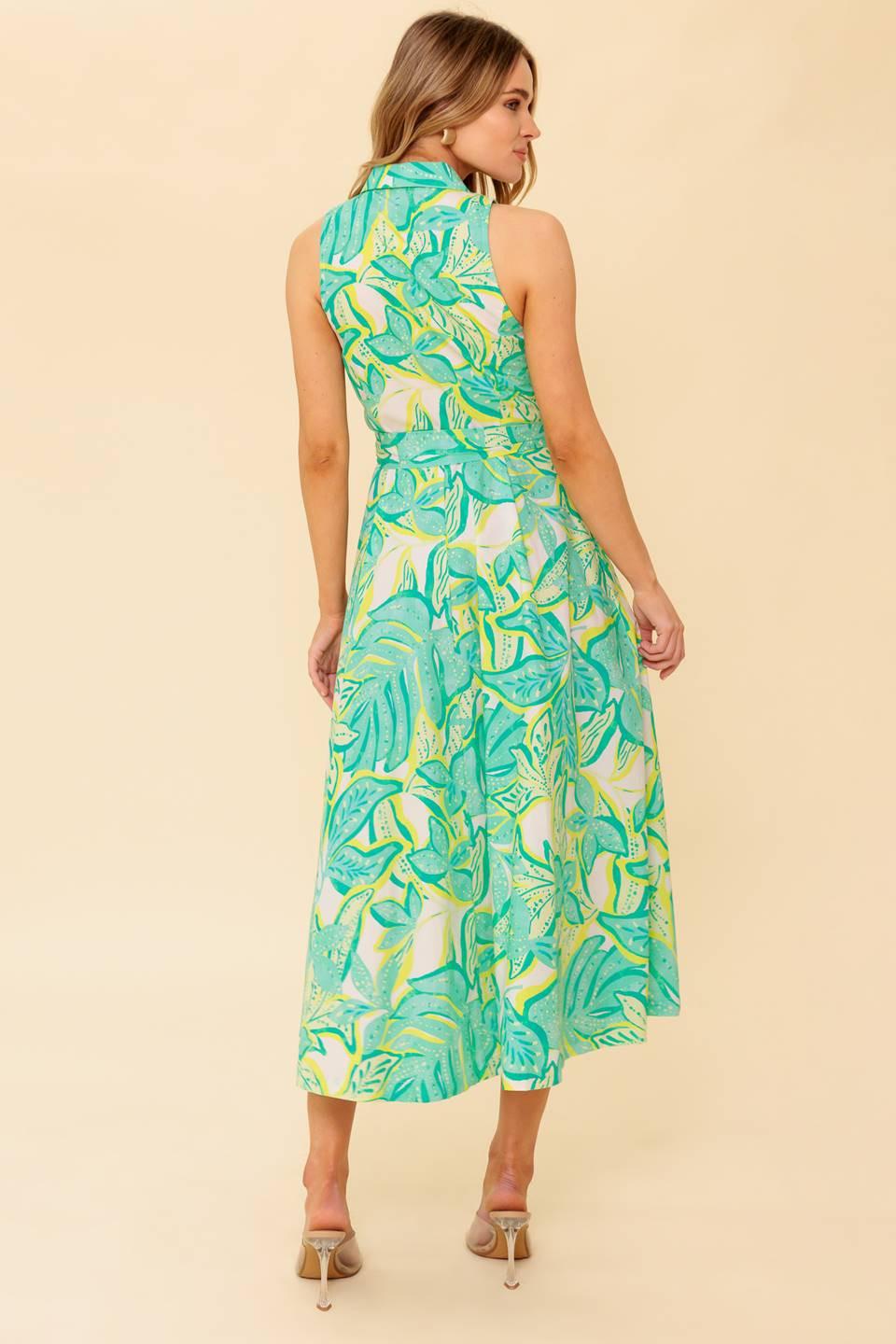 Days With You Woven Mdi Dress