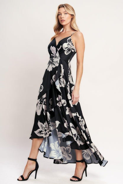 Eternal Flora Woven Maxi Dress