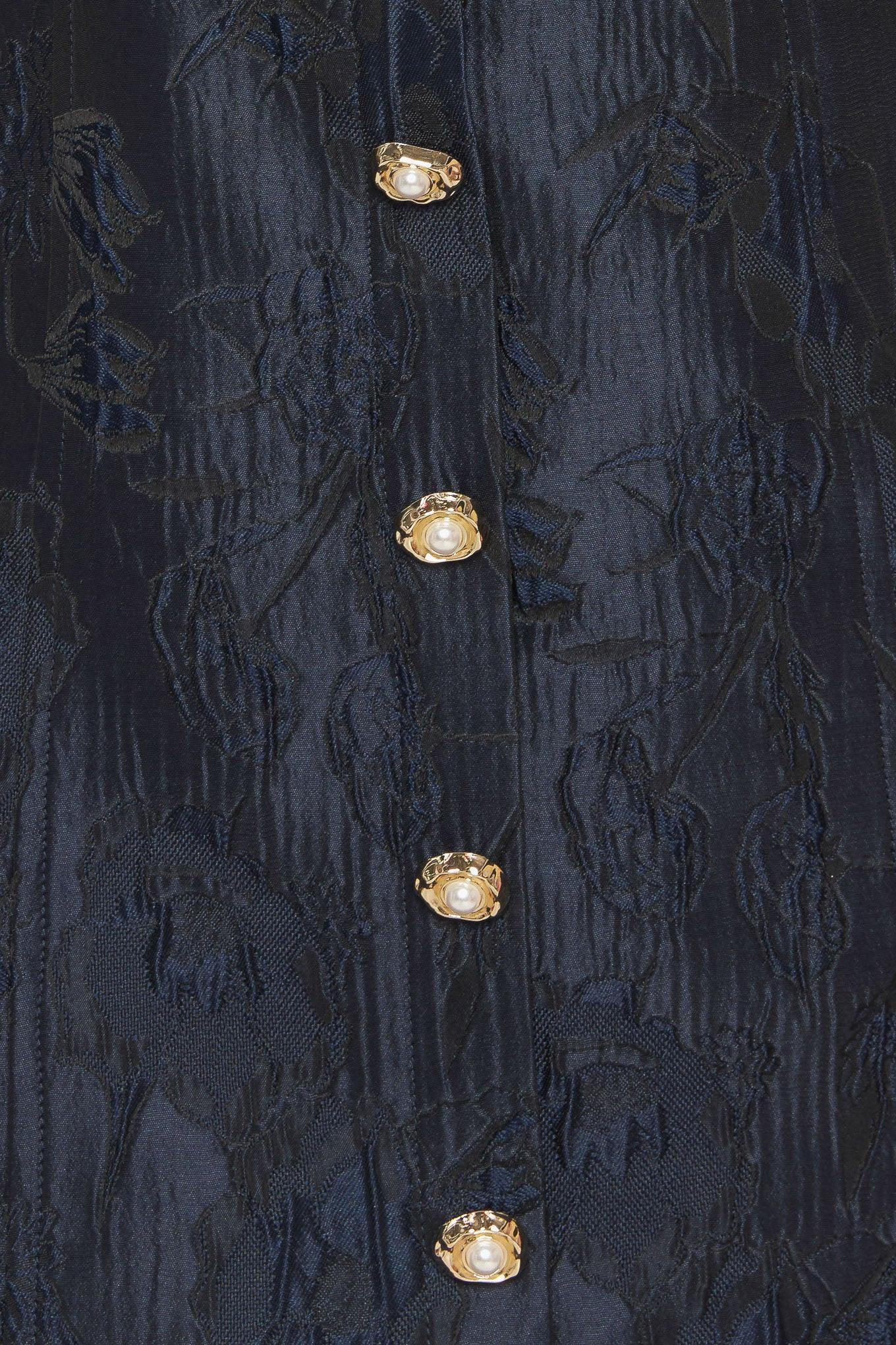 Golden Moon Woven Mini Dress