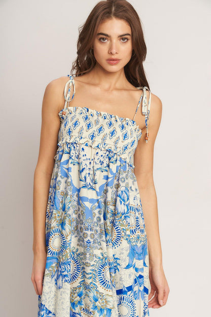 Coastal Dream Woven Maxi Dress