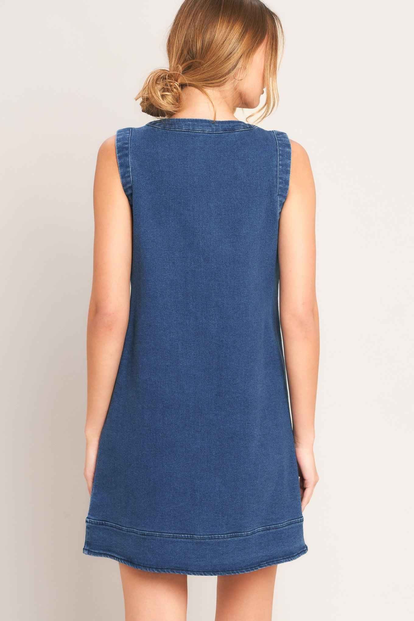 Everyday Icon Denim Shift Dress