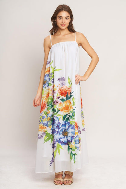 Garden Air Woven Ankle Dress