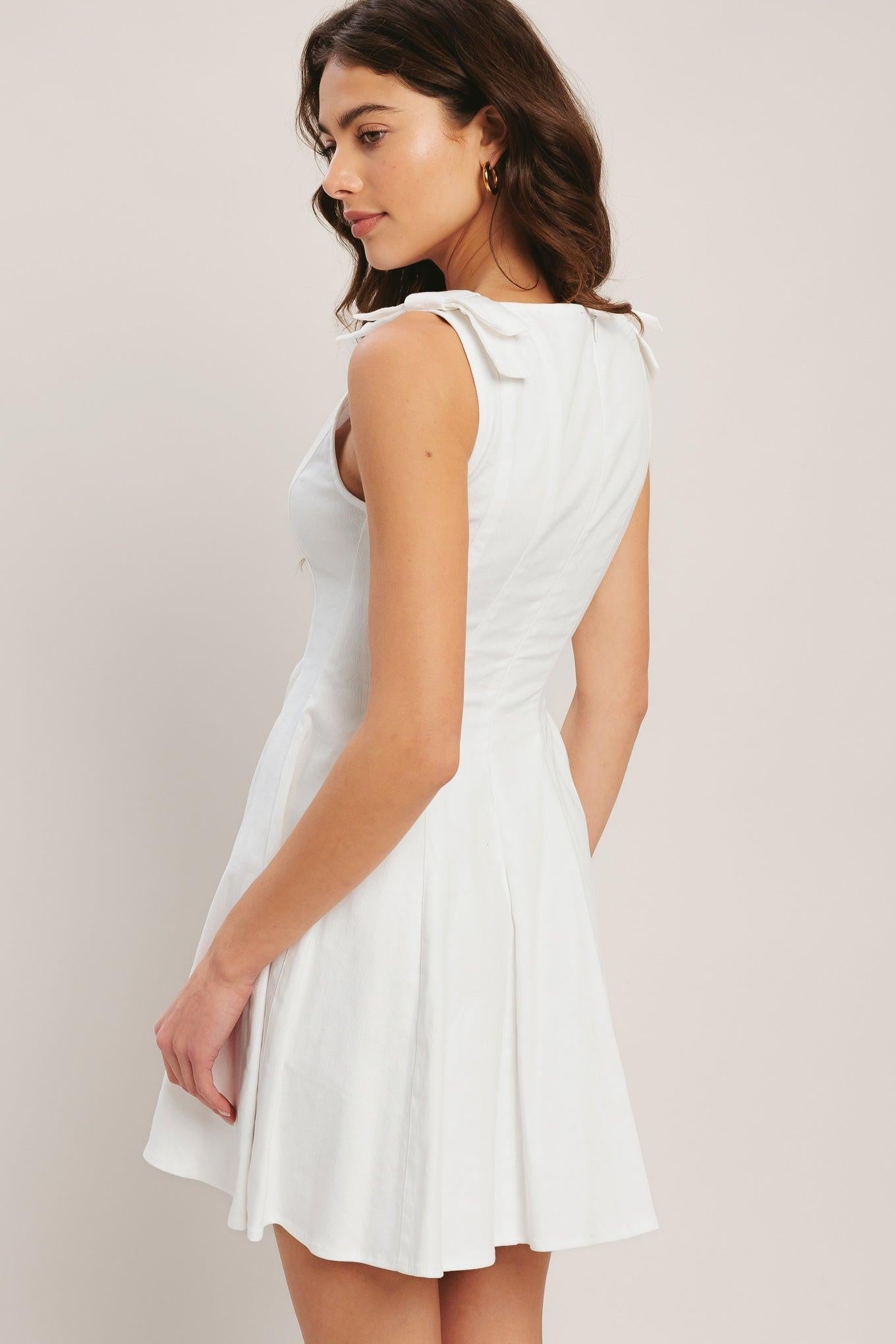 Elegant Moment Woven Mini Dress