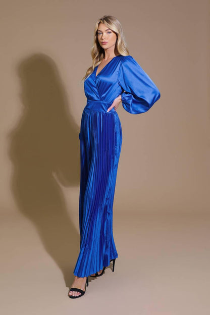 Crushing on You Satin Jumpsuit