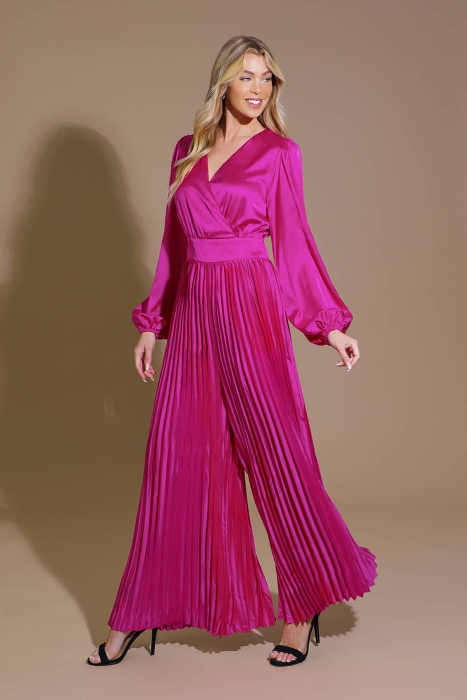 Crushing on You Satin Jumpsuit