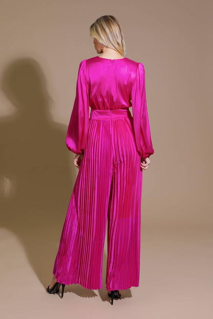 Crushing on You Satin Jumpsuit