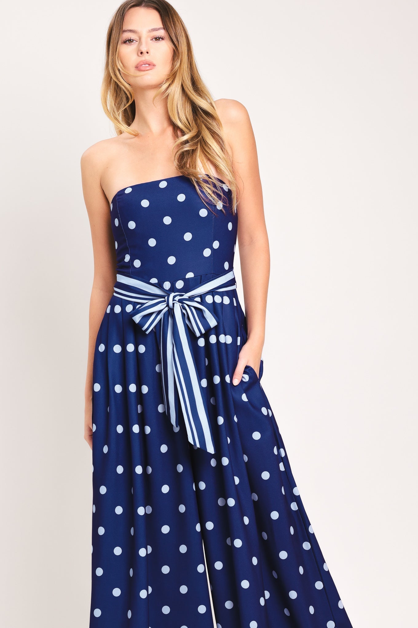 Coastal Sway Woven Jumpsuit