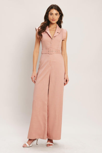City Icon Woven Jumpsuit