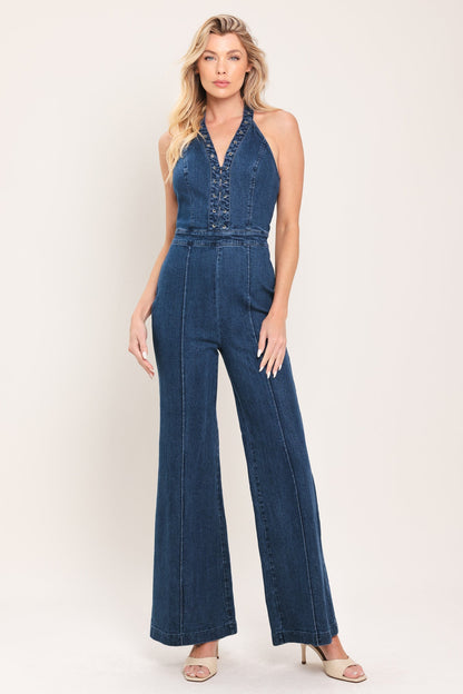 Blue Reverie Denim Jumpsuit