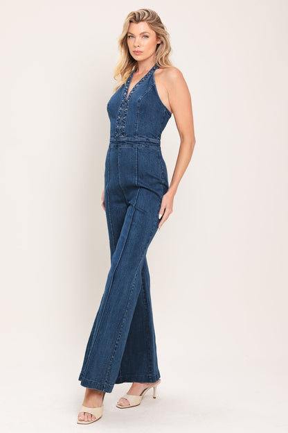 Blue Reverie Denim Jumpsuit