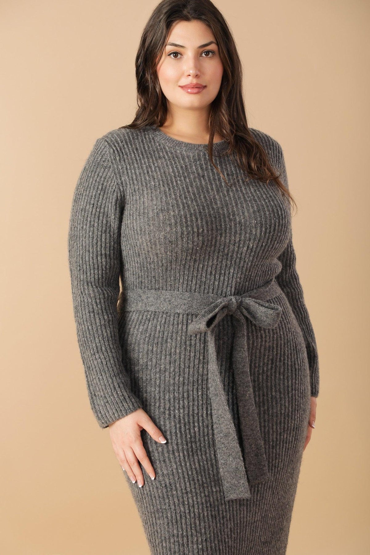 Be Good to Me Sweater Midi Dress