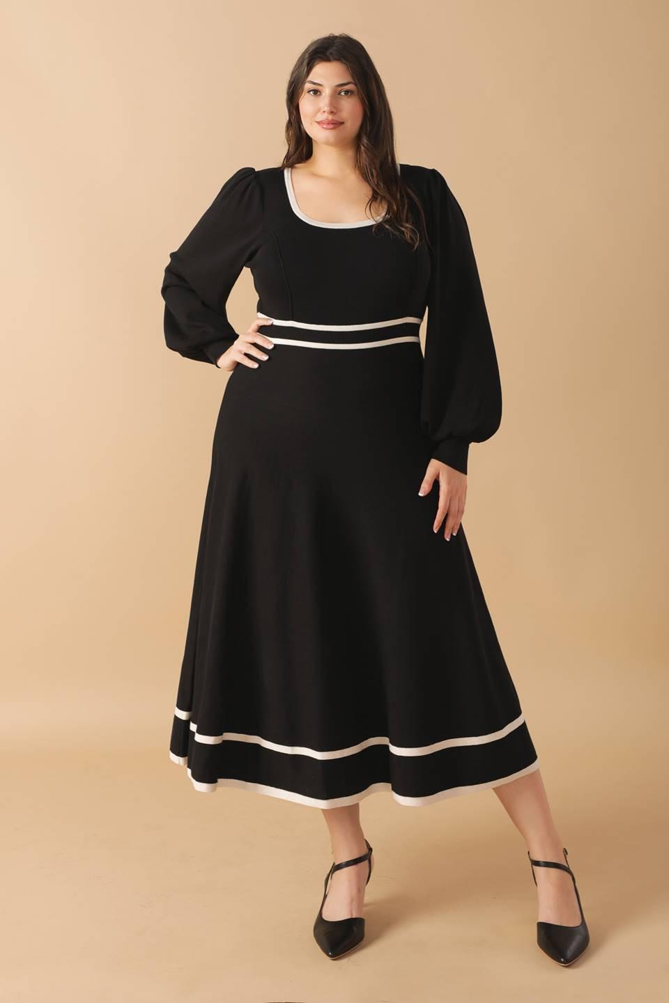 Caught up Sweater Midi Dress