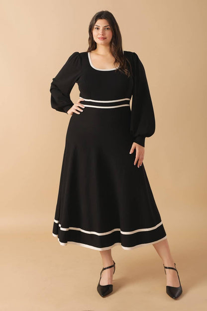 Caught up Sweater Midi Dress