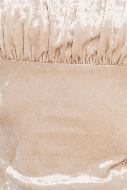 Fairy Cream Velvet Top
