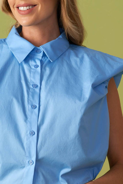 Creating Memories Woven Crop Top