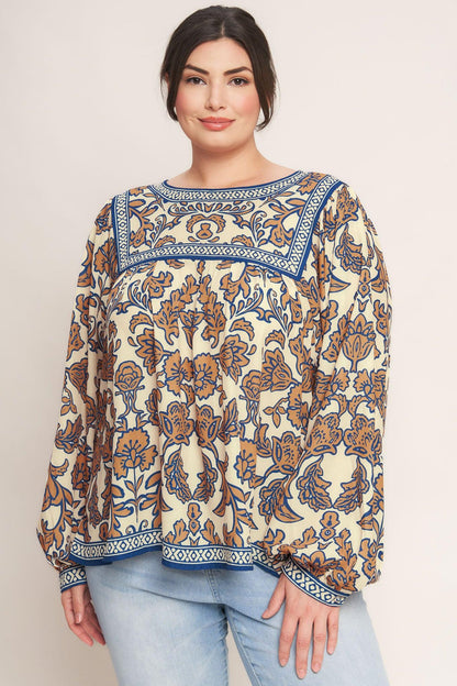 Boheme Meadow Woven Top