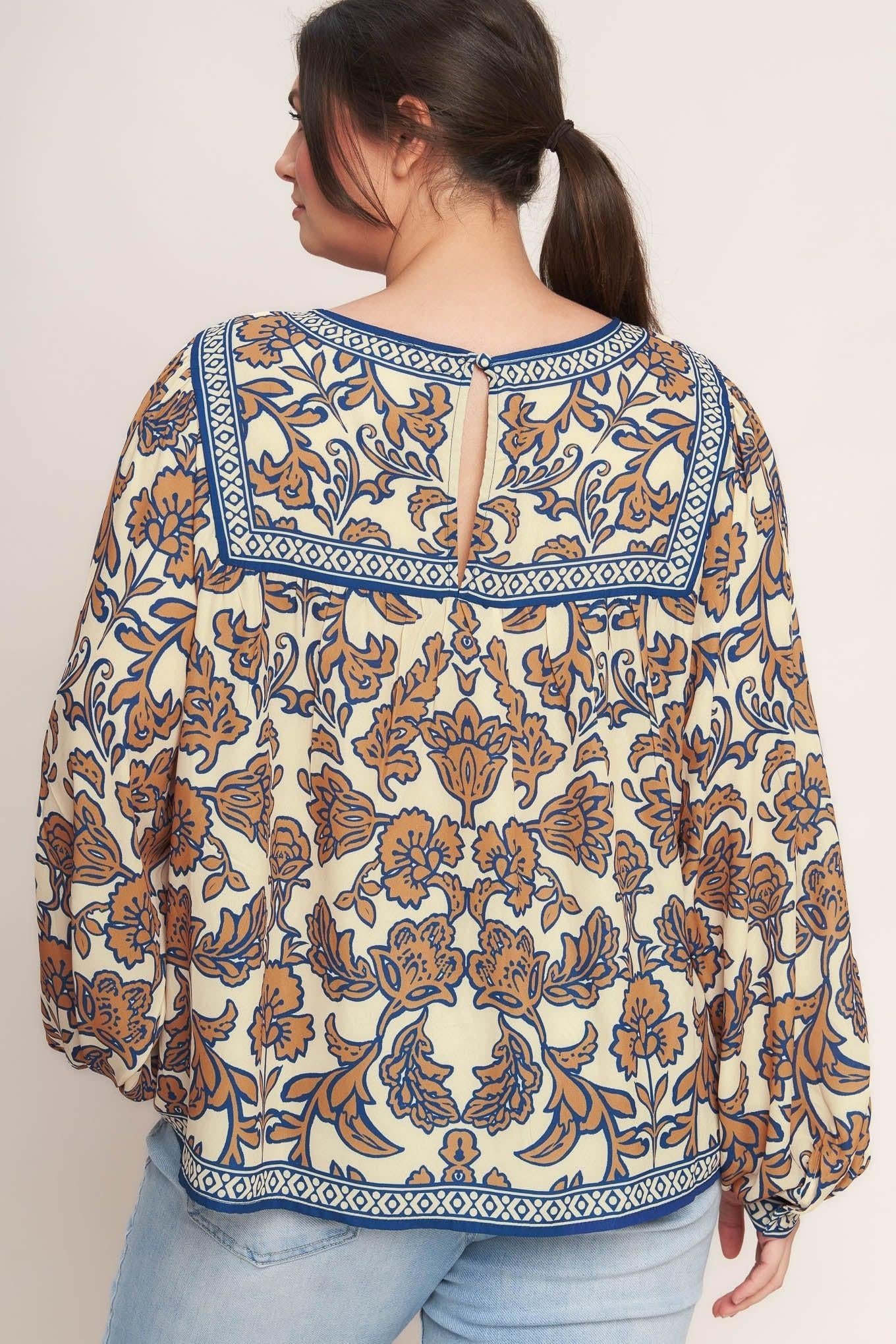 Boheme Meadow Woven Top