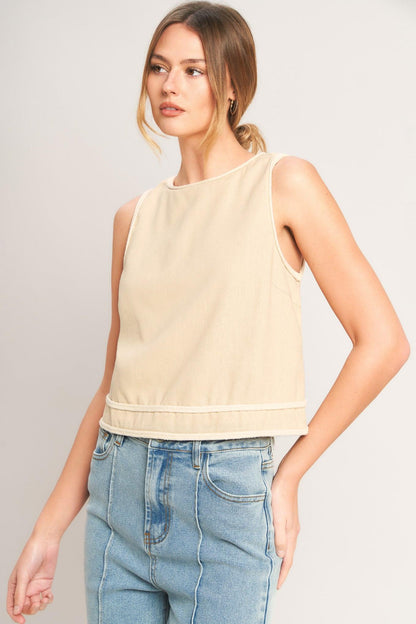 Elevated Essential Woven Top