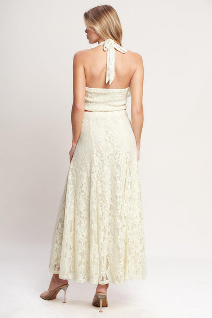 Ballet Muse Woven Lace Top
