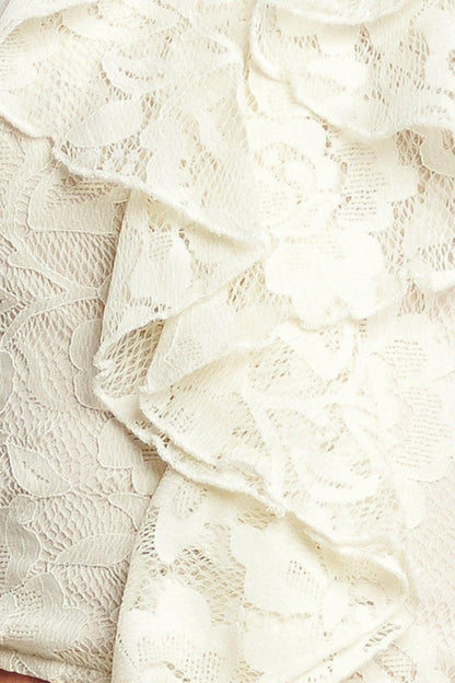 Ballet Muse Woven Lace Top