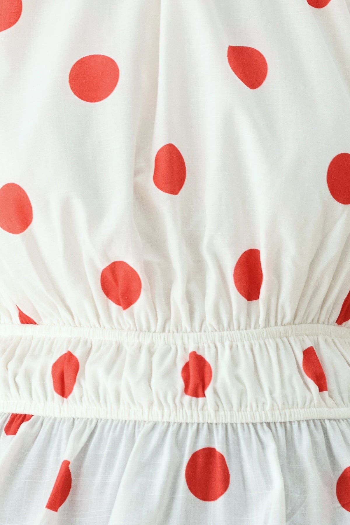 Cherry Kiss Polka Dot Woven Top