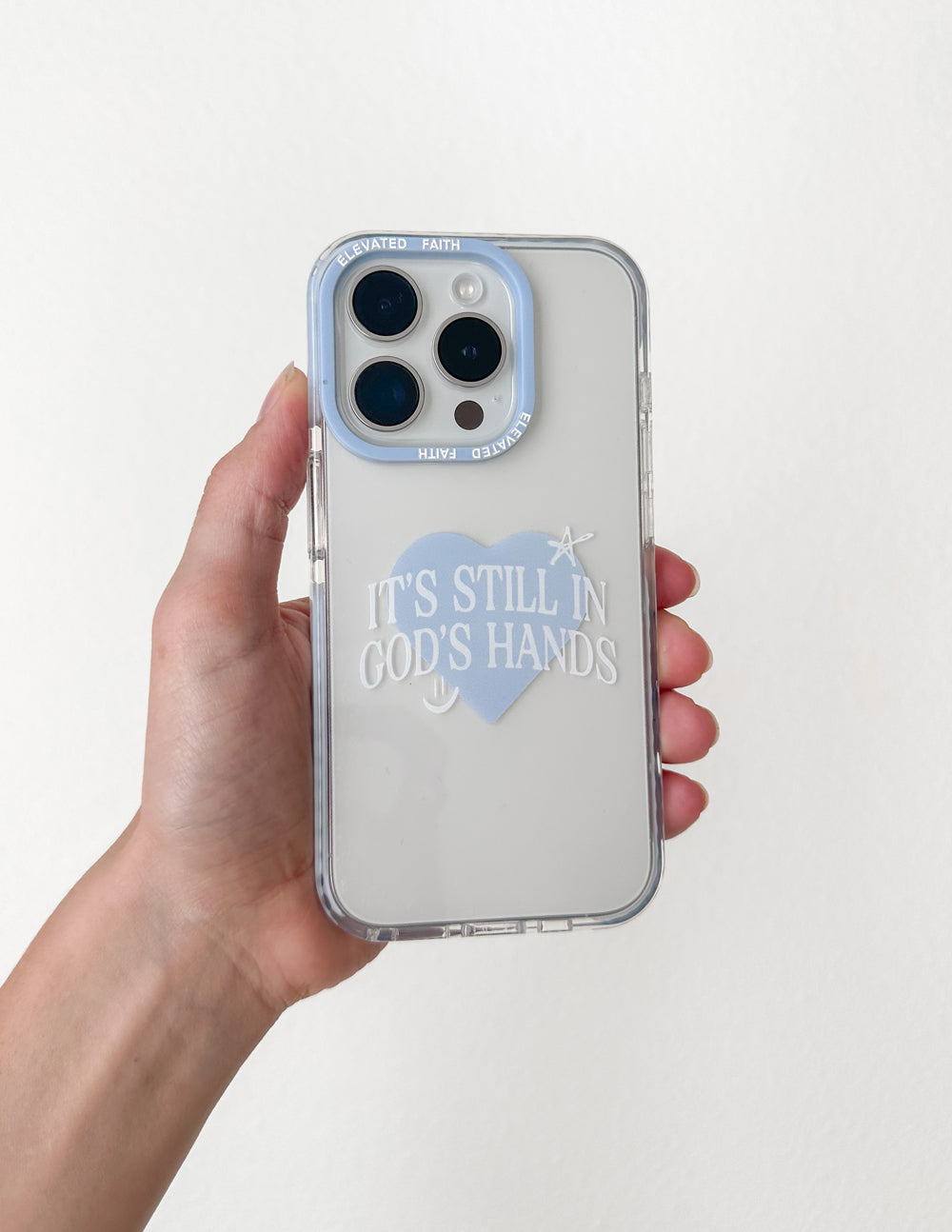 Elevated Faith In God's Hands Phone Case