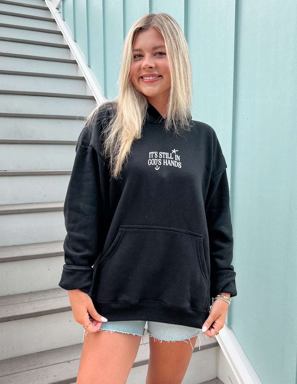 Elevated Faith In God's Hands Unisex Hoodie