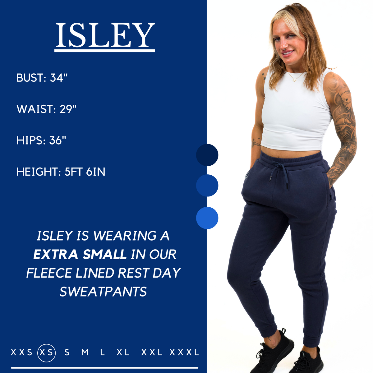 Constantly Varied Gear Rest Day Sweatpants - Fleece Lined - Navy