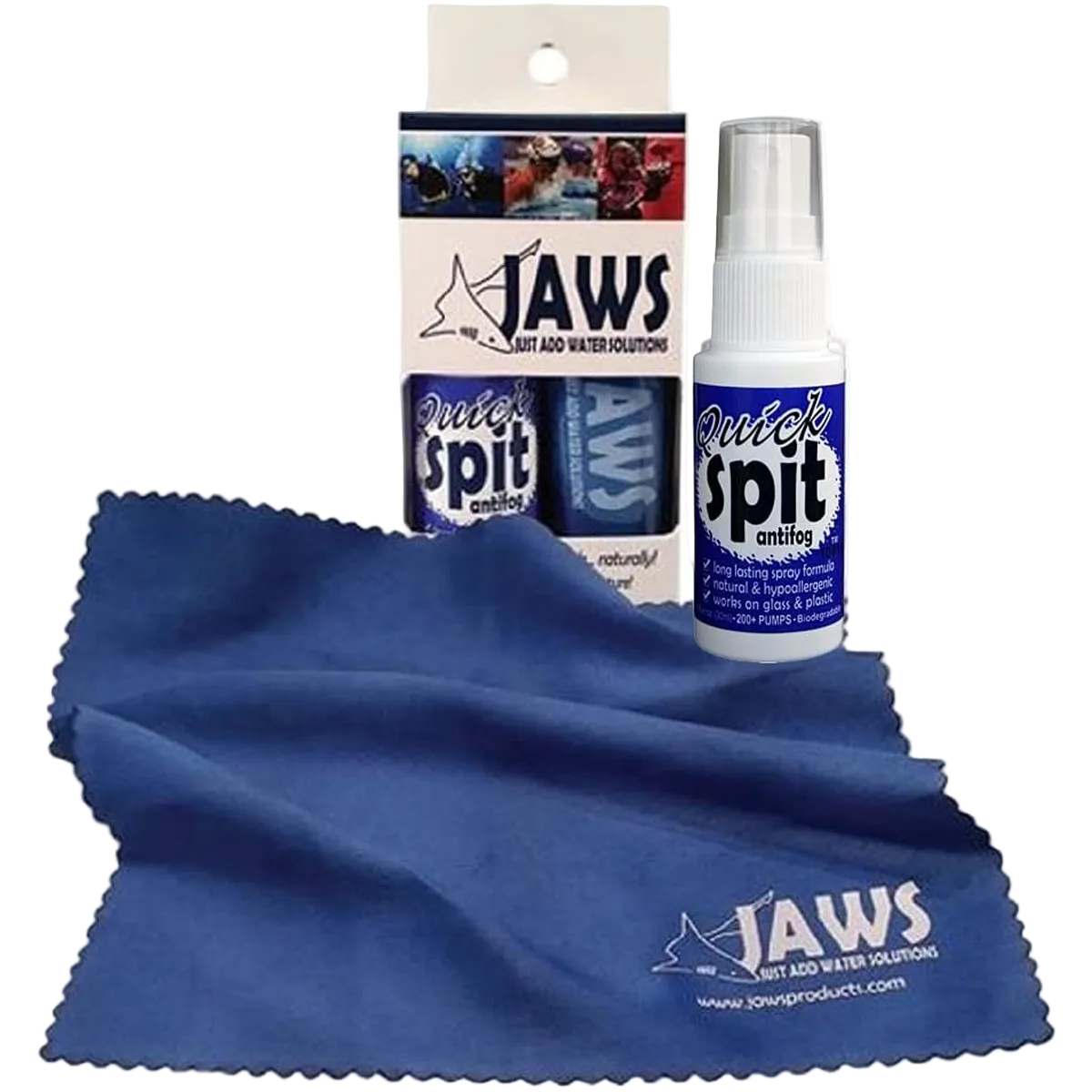 Jaws Quick Spit Antifog With JAWS Cloth