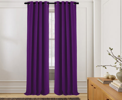 2 Pack - 55'' X 84'' Solid Thermal Blackout Panels (19 Colors)