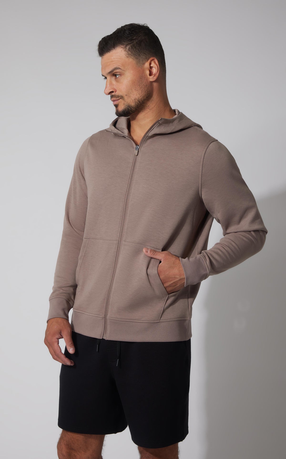 90 Degree by Reflex Men's Softlite Full Zip Hoodie