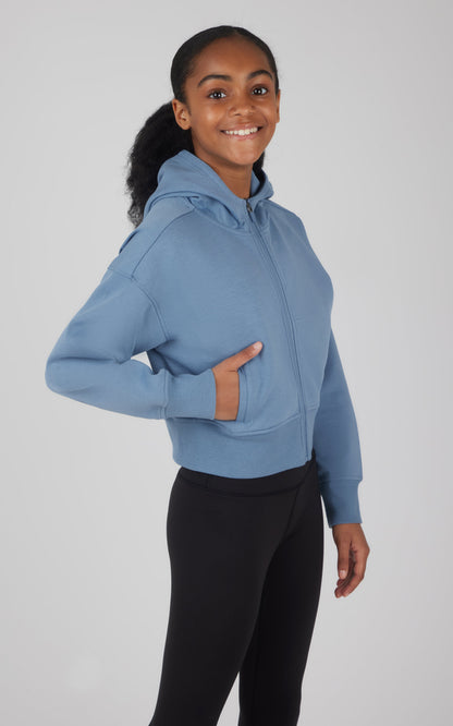 90 Degree by Reflex Girls Softlite Ascend Full Zip Jacket