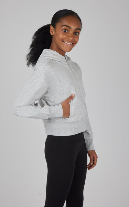 90 Degree by Reflex Girls Softlite Ascend Full Zip Jacket