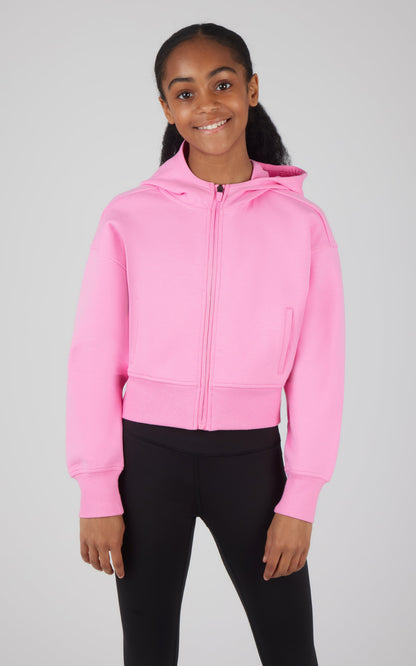 90 Degree by Reflex Girls Softlite Ascend Full Zip Jacket