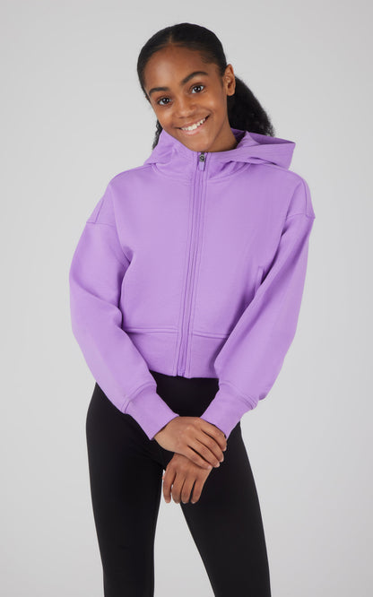 90 Degree by Reflex Girls Softlite Ascend Full Zip Jacket