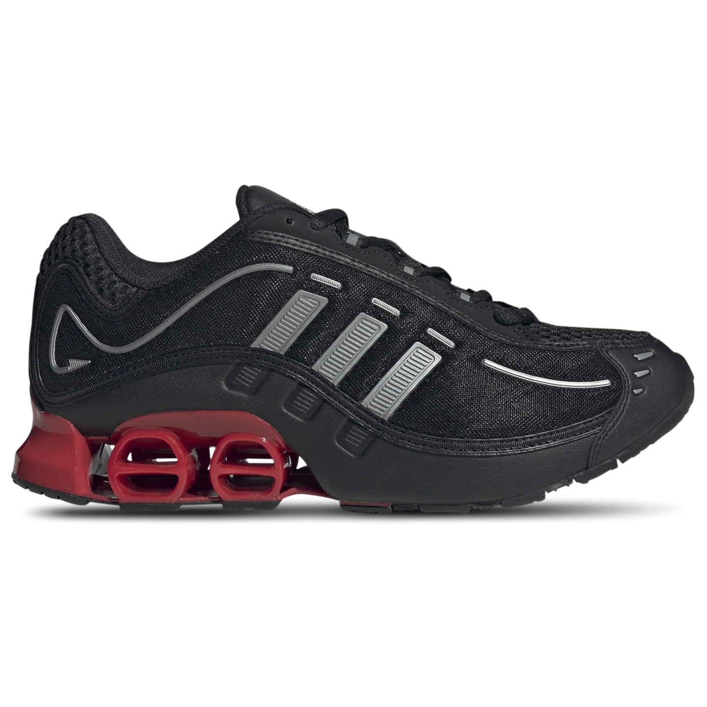 adidas Men's Megaride 01 'Black Better Scarlet' Sneakers