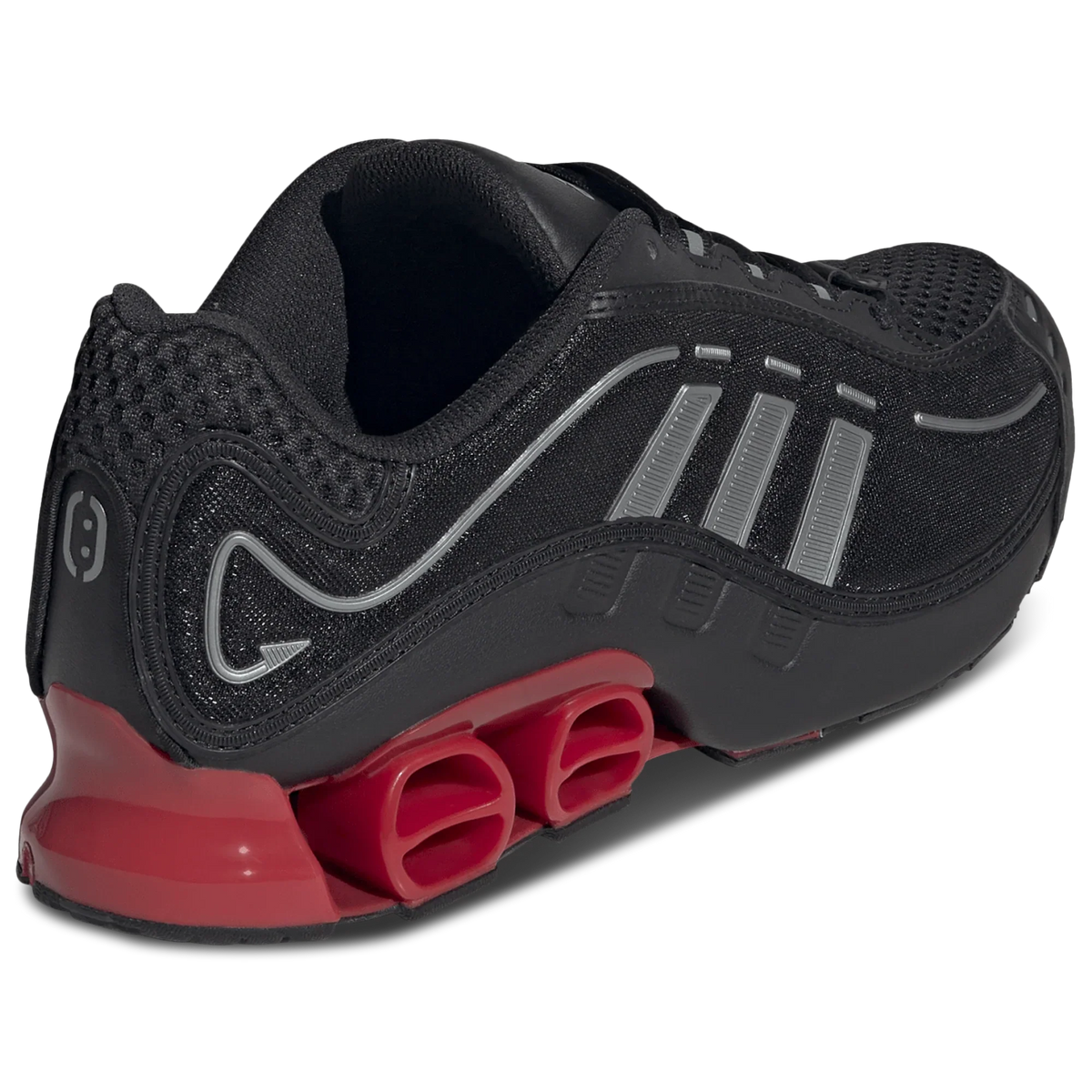 adidas Men's Megaride 01 'Black Better Scarlet' Sneakers
