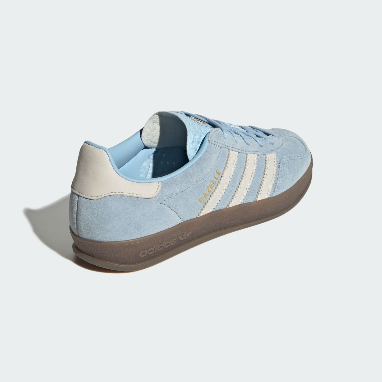 adidas Women's Gazelle Indoor 'Clear Sky Off White' Sneakers